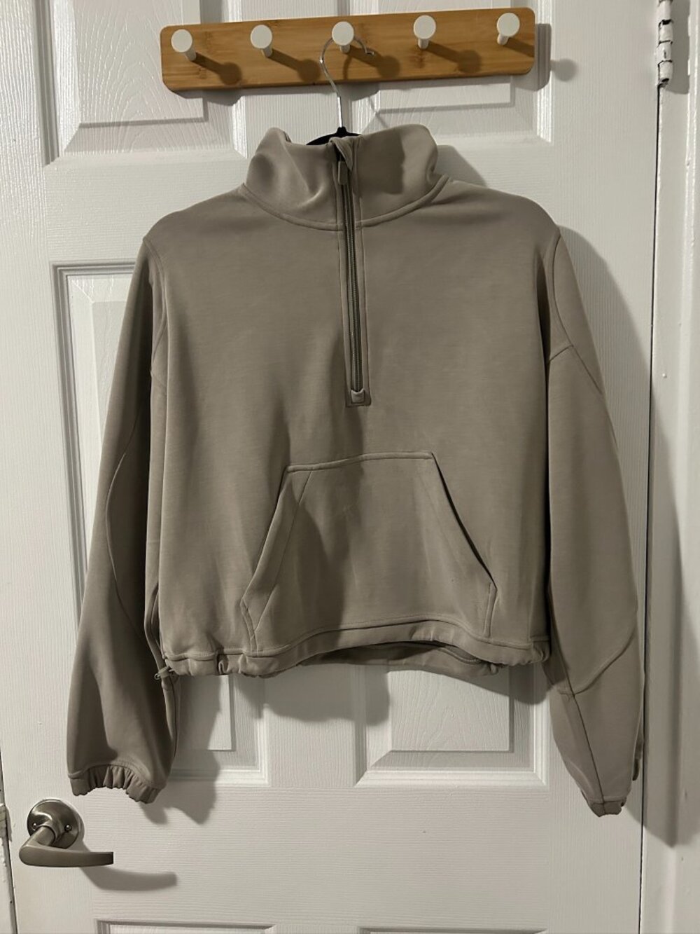 Lululemon Brushed Softstreme Half Zip - Size 6